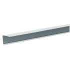 Donn 12 Ft. x 7/8 in. White Steel Ceiling Wall Molding Image 1