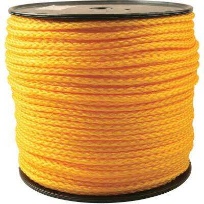 Do it Best 5/16 In. x 750 Ft. Yellow Braided Polypropylene Rope